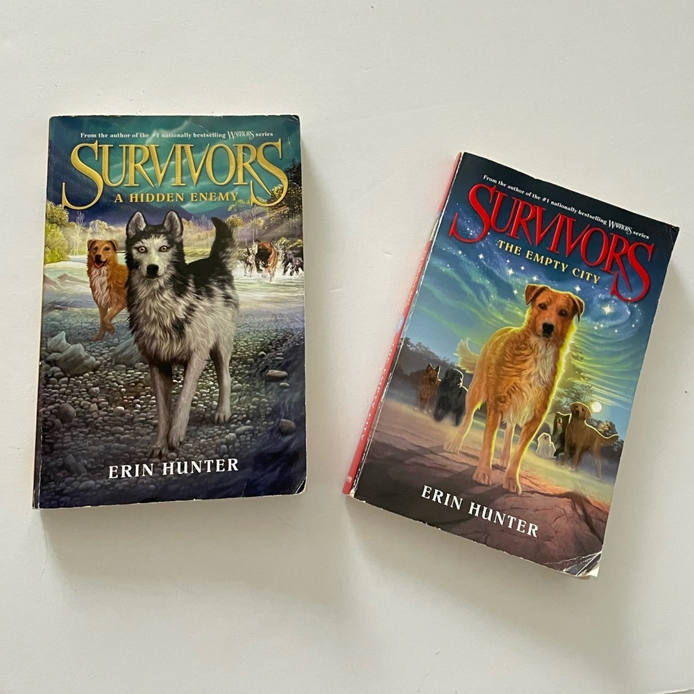 Survivors Books Set #1 & #2 by Erin Hunter, Paperback